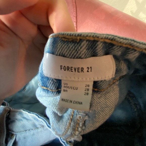 forever 21 ripped concert shorts size 28 - Picture 3 of 7